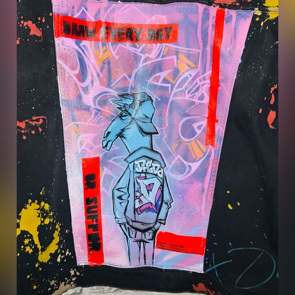 Hand painted epic collector jacket! - Picture 4 of 10